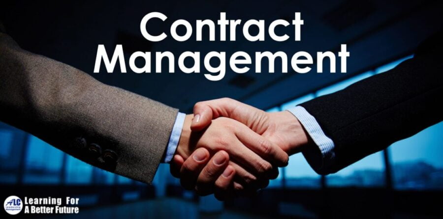Contract Management Training ALC Leadership Management