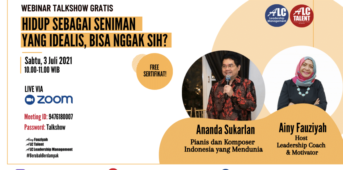 Webinar Hidup Sebagai Seniman