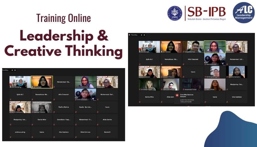 Training Online Leadership bersama IPB
