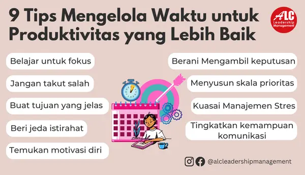 9 Tips Mengelola Waktu untuk Produktivitas yang Lebih Baik ALC Leadership Management